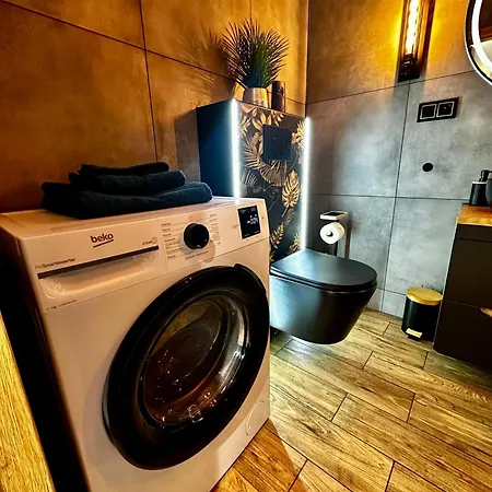 Golden Leaf Sky Loft Jasien Free Parking Apartament Gdańsk
